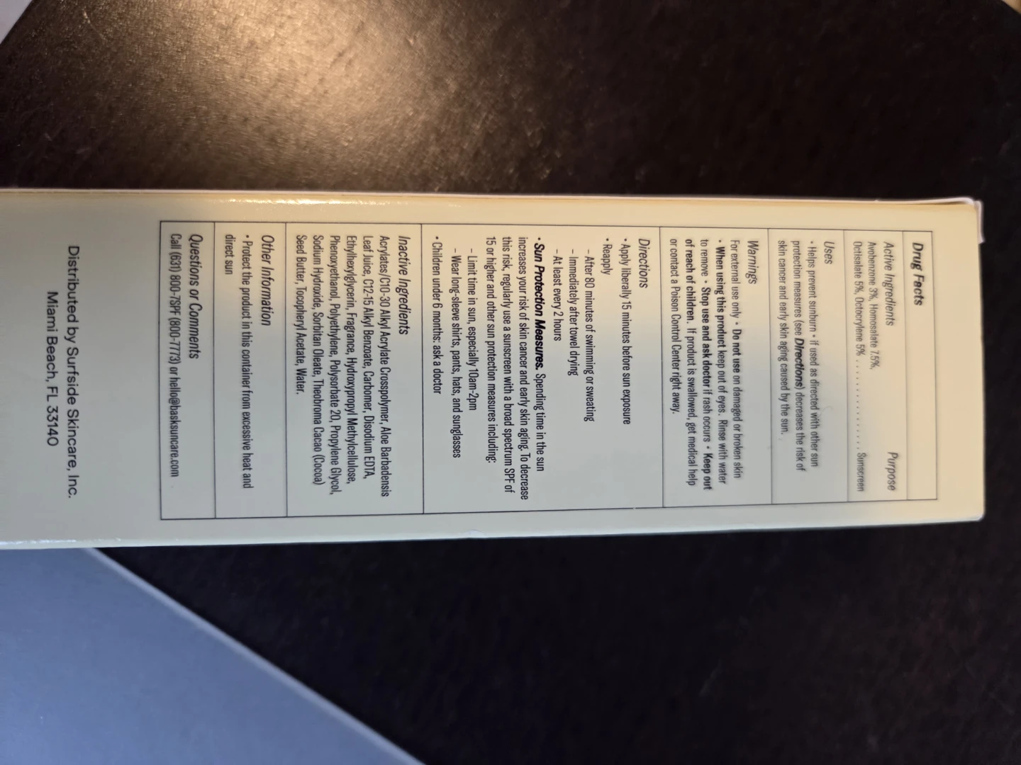 Bask SPF 30 Sunscreen Lotion New Unopened - photo 3