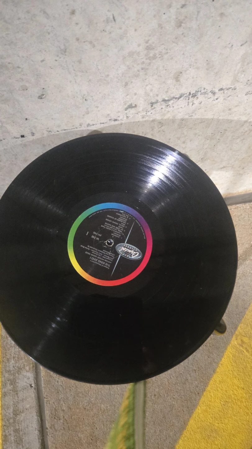 Novelty Vinyl Record Stool - photo 2