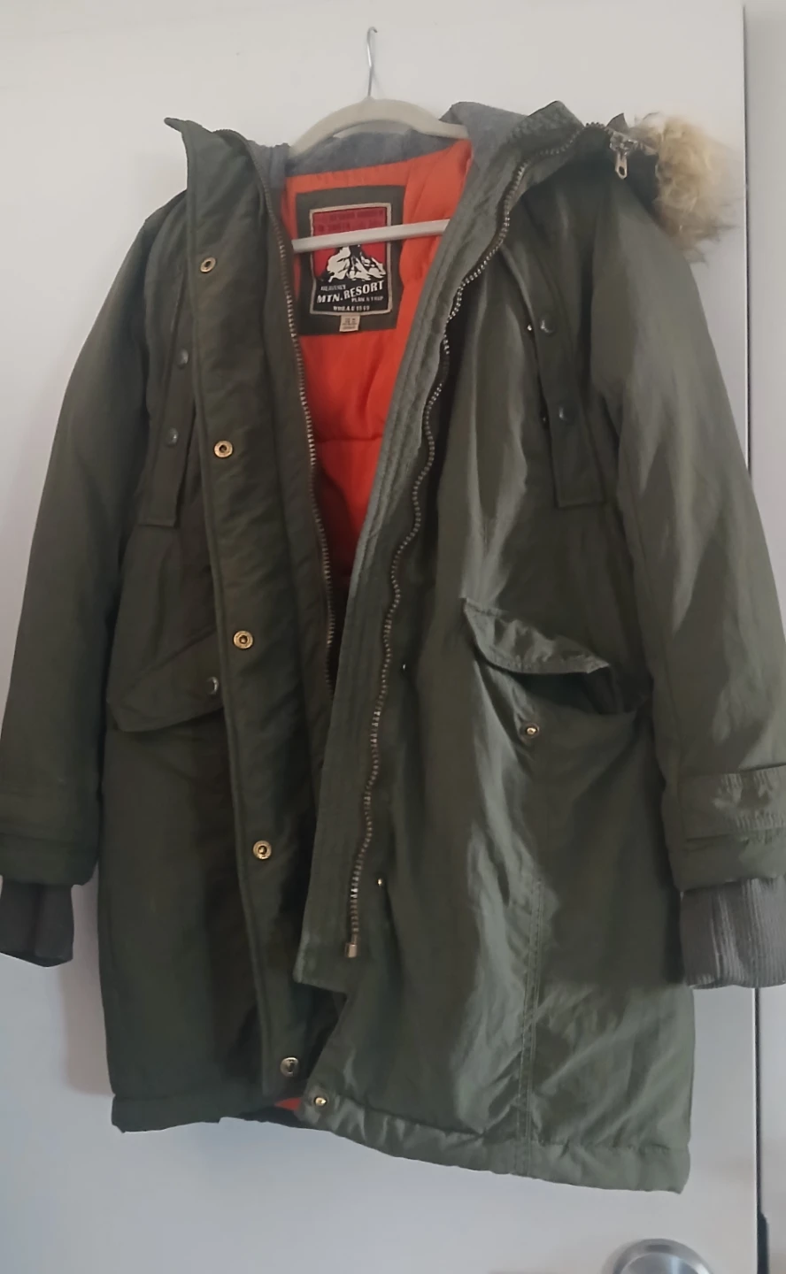 Heavenly Mtn. Resort Parka Olive Green Size M