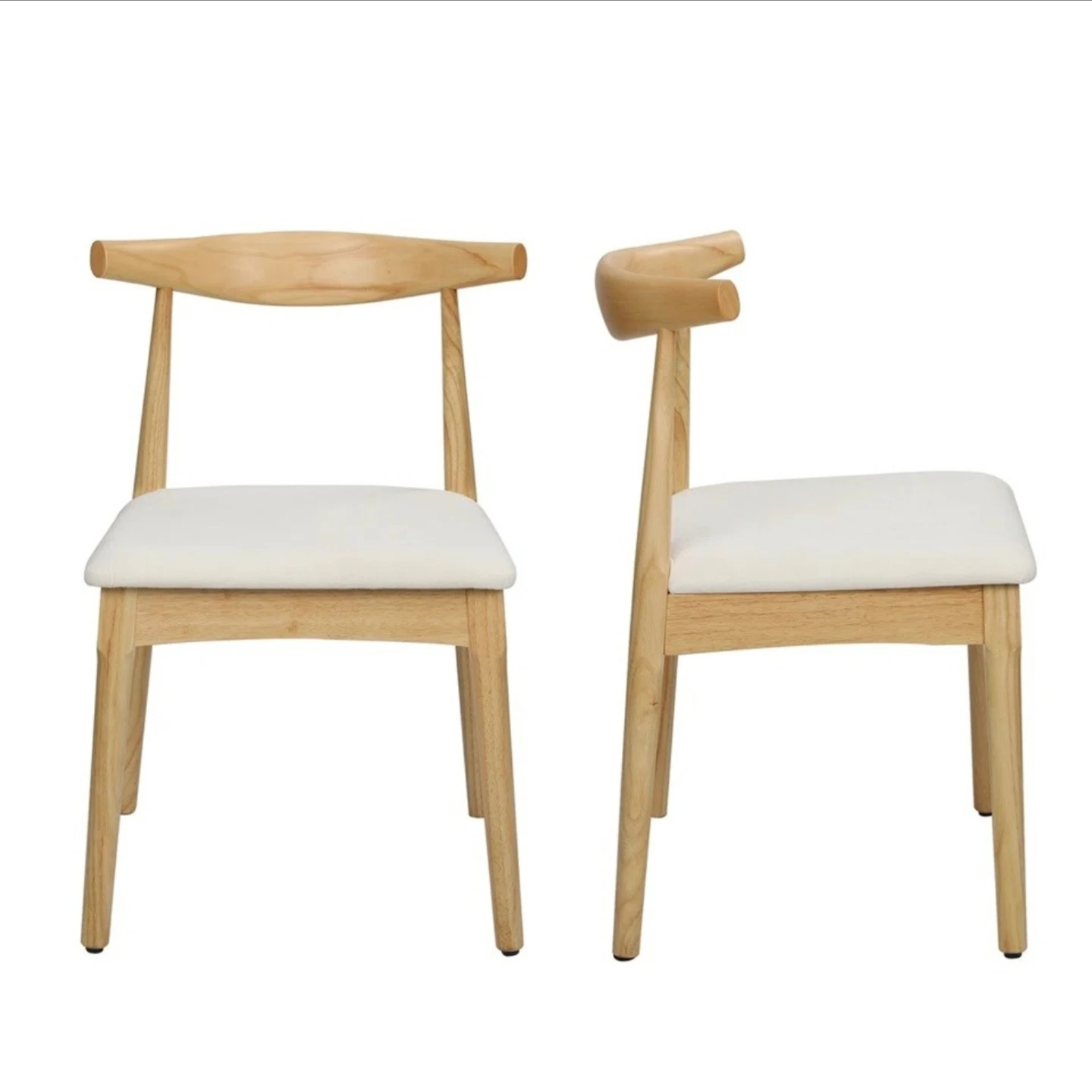 Corrigan Studio Solid Wood Dining Chairs (Set of 2) - photo 3