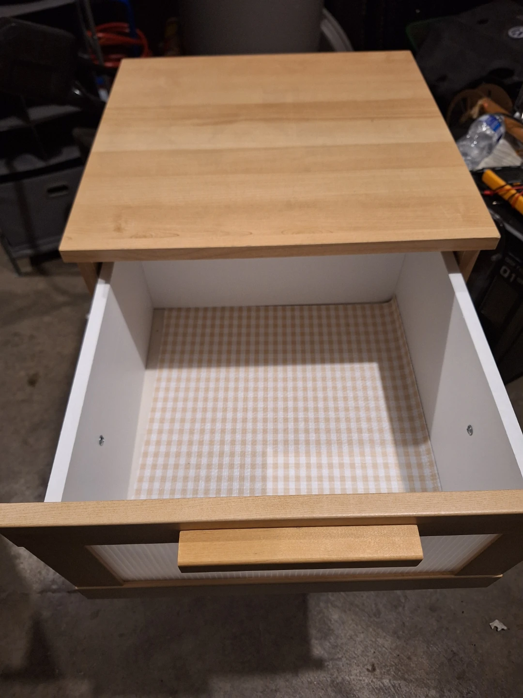 Light Wood 3-Drawer Storage Unit - photo 2