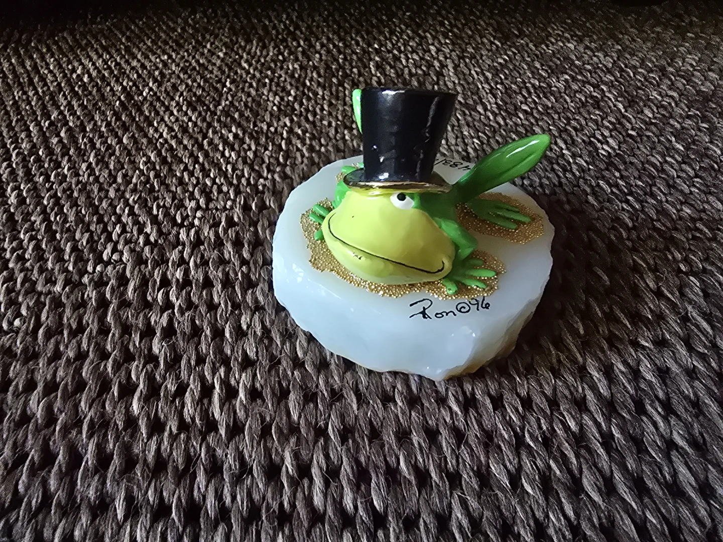 Ron '96 Limited Edition Frog Figurine
