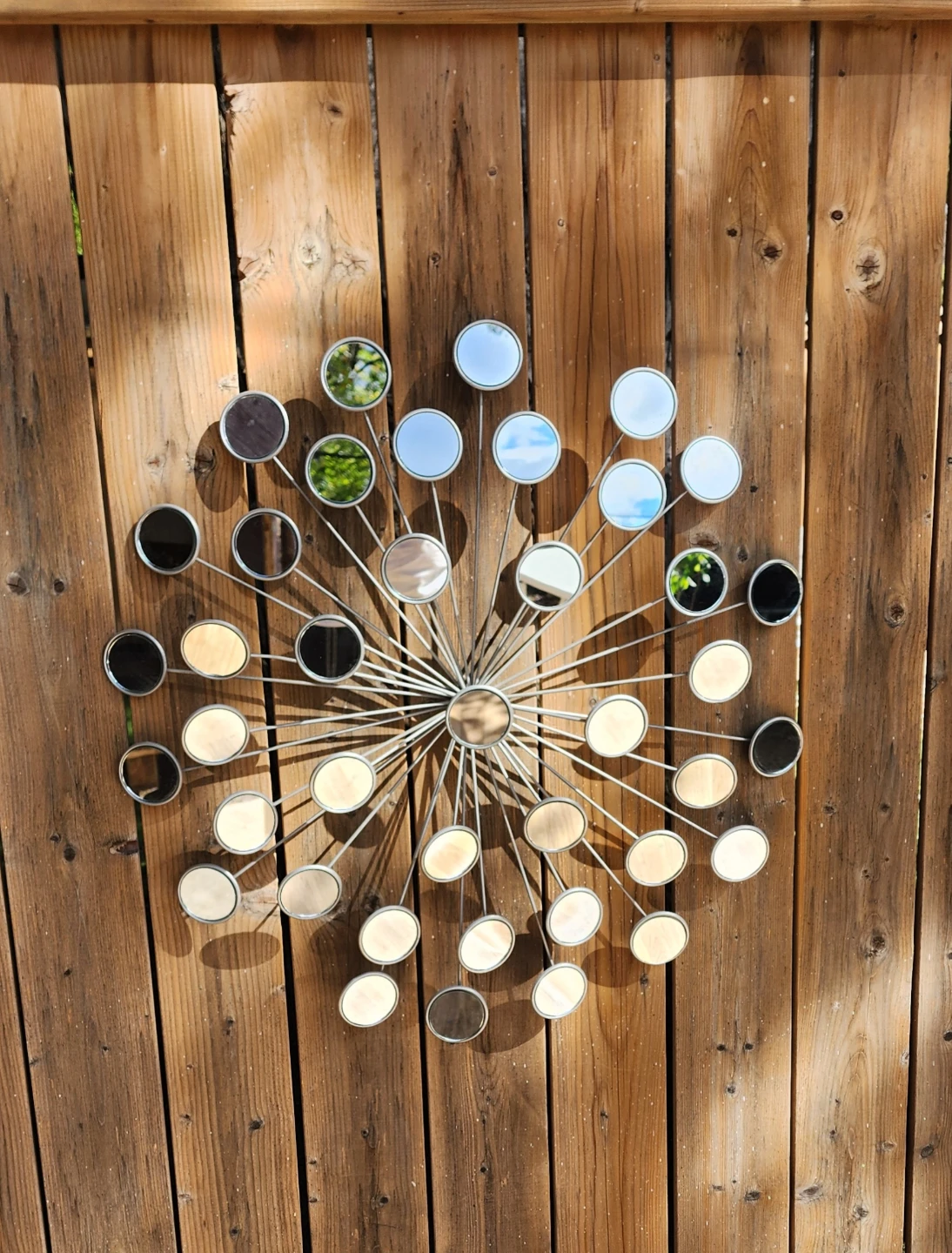 Sunburst Multi-Mirror Wall Art