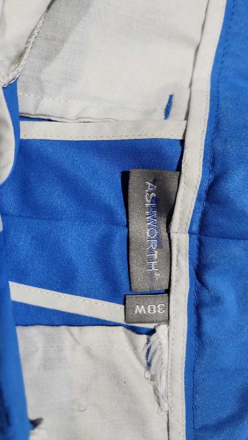 Ashworth Blue Shorts Size 30W - photo 3