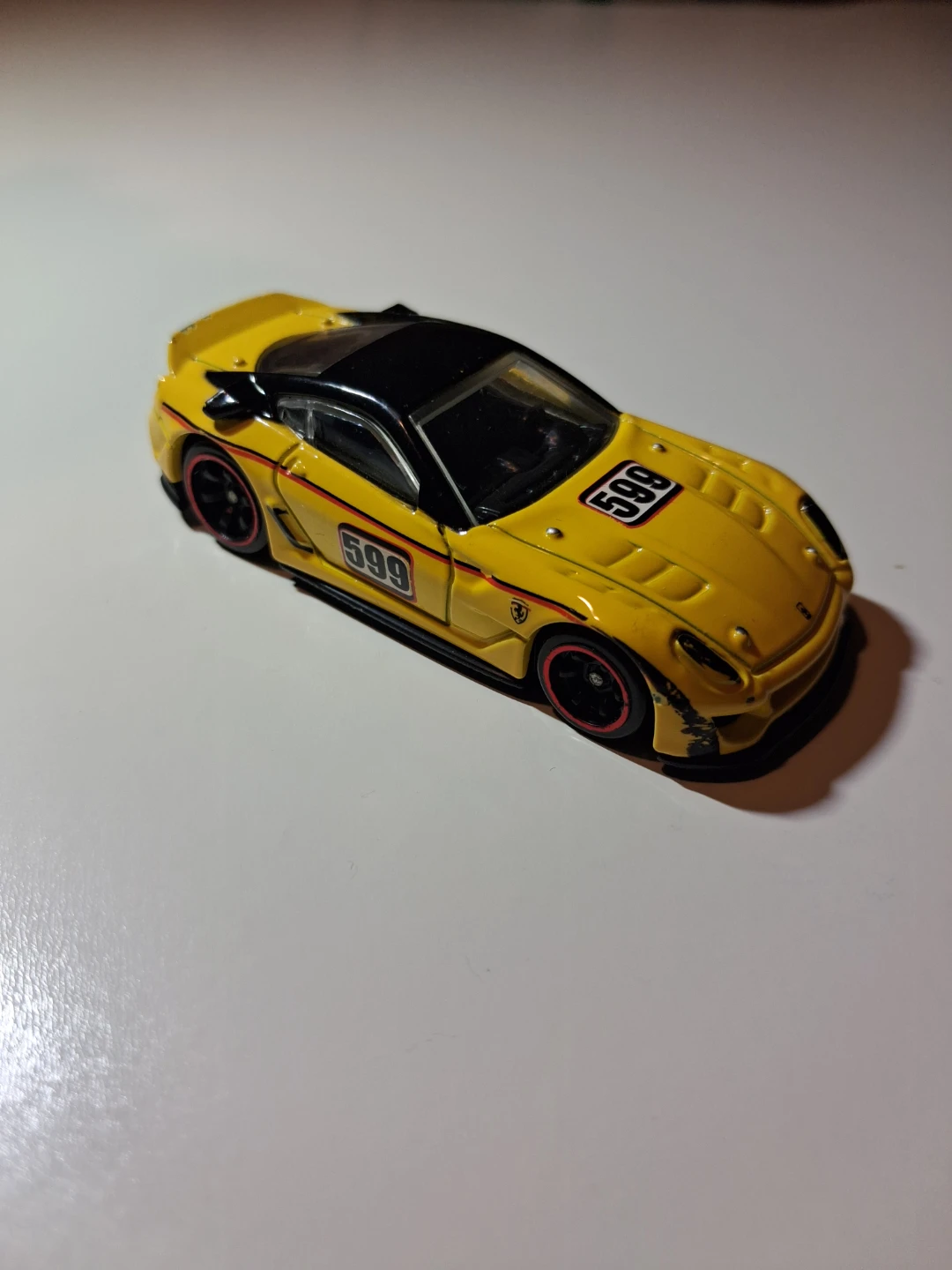 2010 Hot Wheels Speed Machines Ferrari 599XX - photo 2