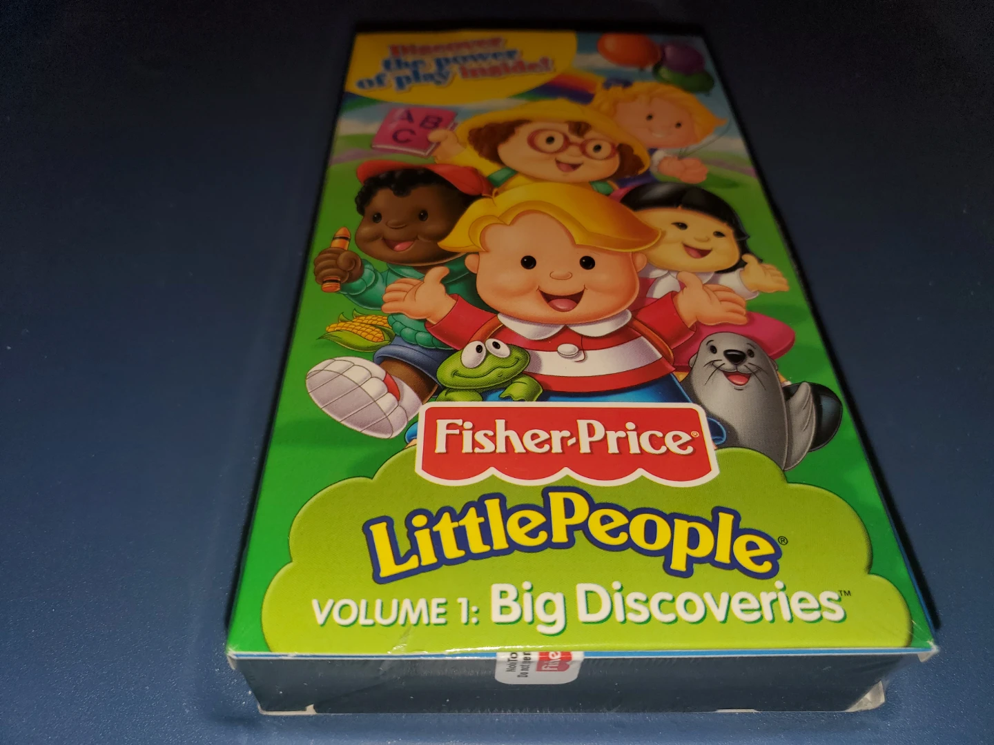 Sealed - VHS Fisher-Price Little People Vol 1: Big Discoveries