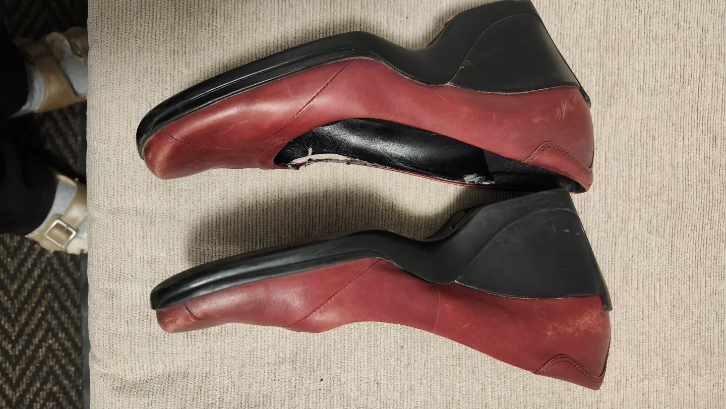 Nine West Red Wedge Shoes - photo 2