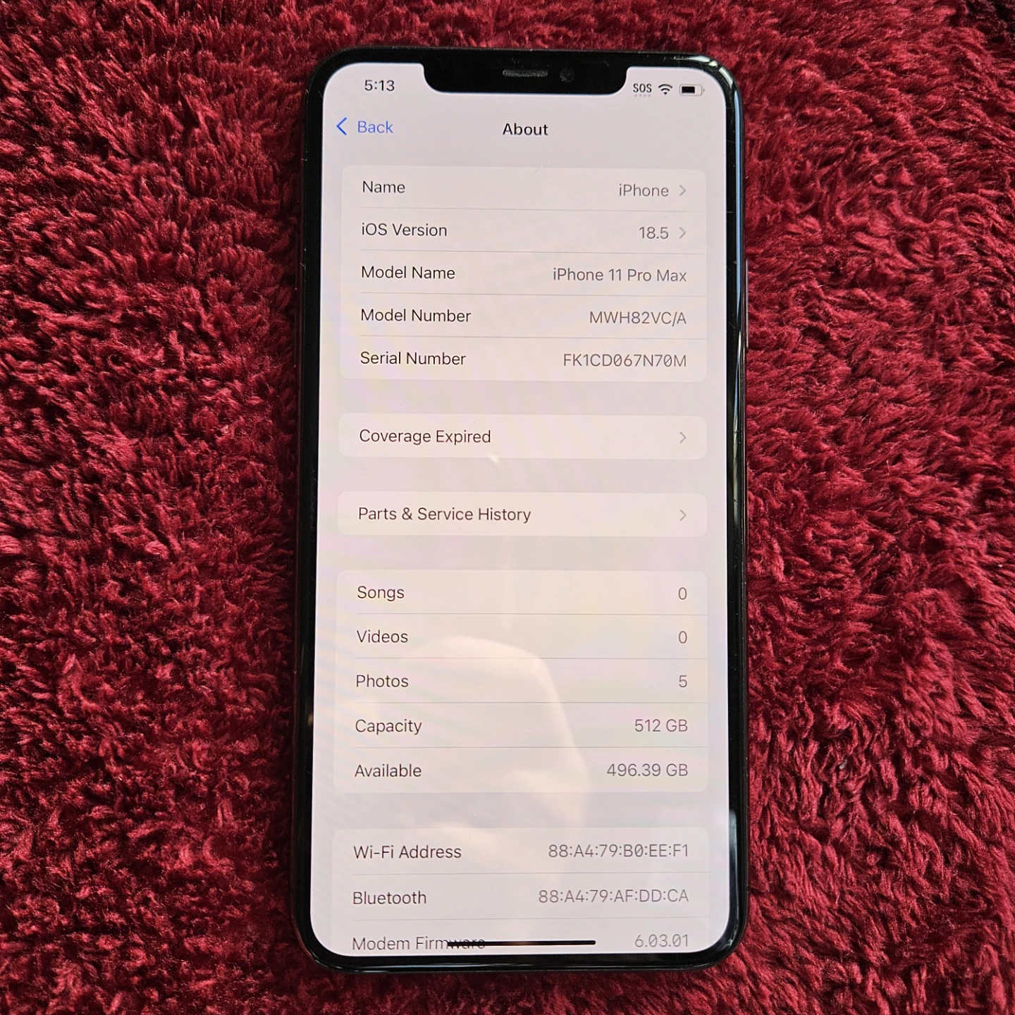 iPhone 11 Pro Max 512GB %100BH - photo 5