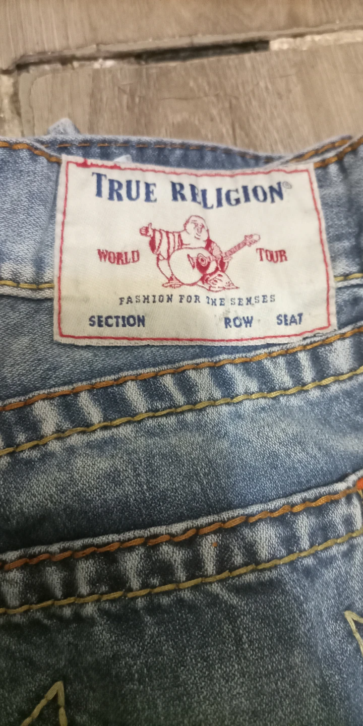 True Religion blue jeans