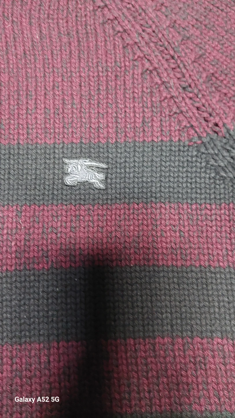 Burberry Brit Striped Crewneck Sweater 70%Wool 30% cashmere - photo 5