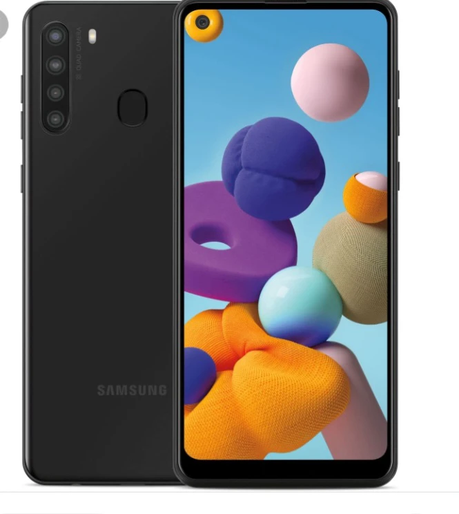 Samsung Galaxy A21s Black Smartphone