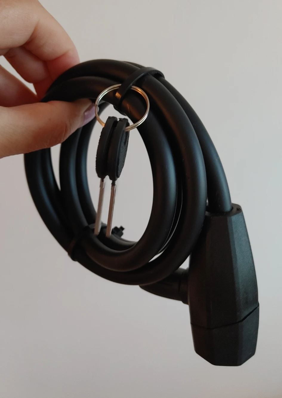 Black Bicycle Cable Lock New - photo 3
