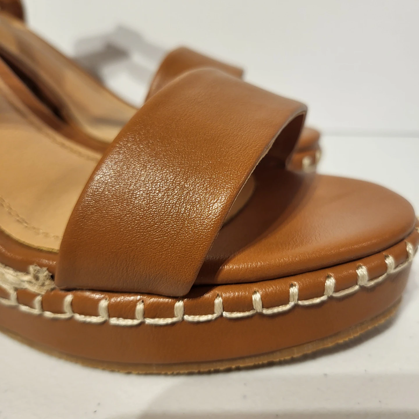 New Mexx Brown Espadrille Wedge Sandals - photo 3