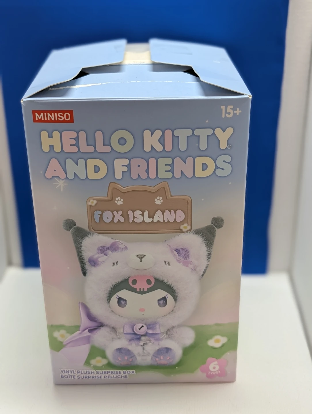 Miniso Sanrio Fox Island Pochacco Plush Keychain - Sealed Bag