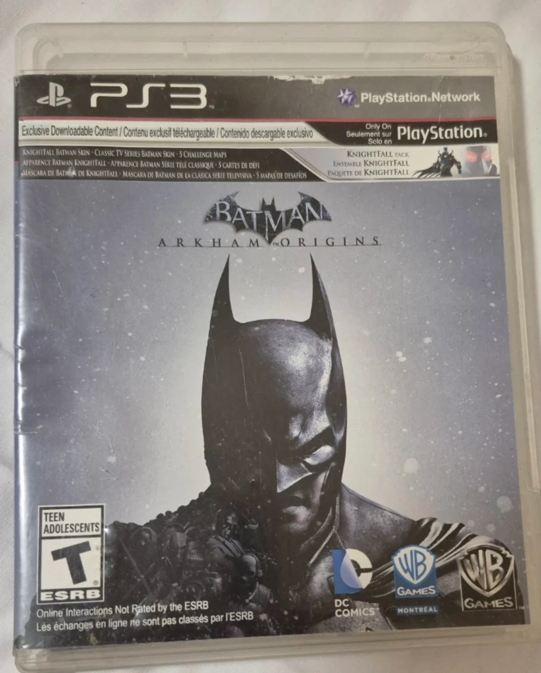 PS3 game Batman Arkham Origins