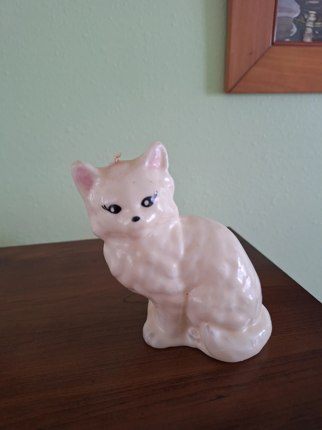 Cat Shaped Wax Candle