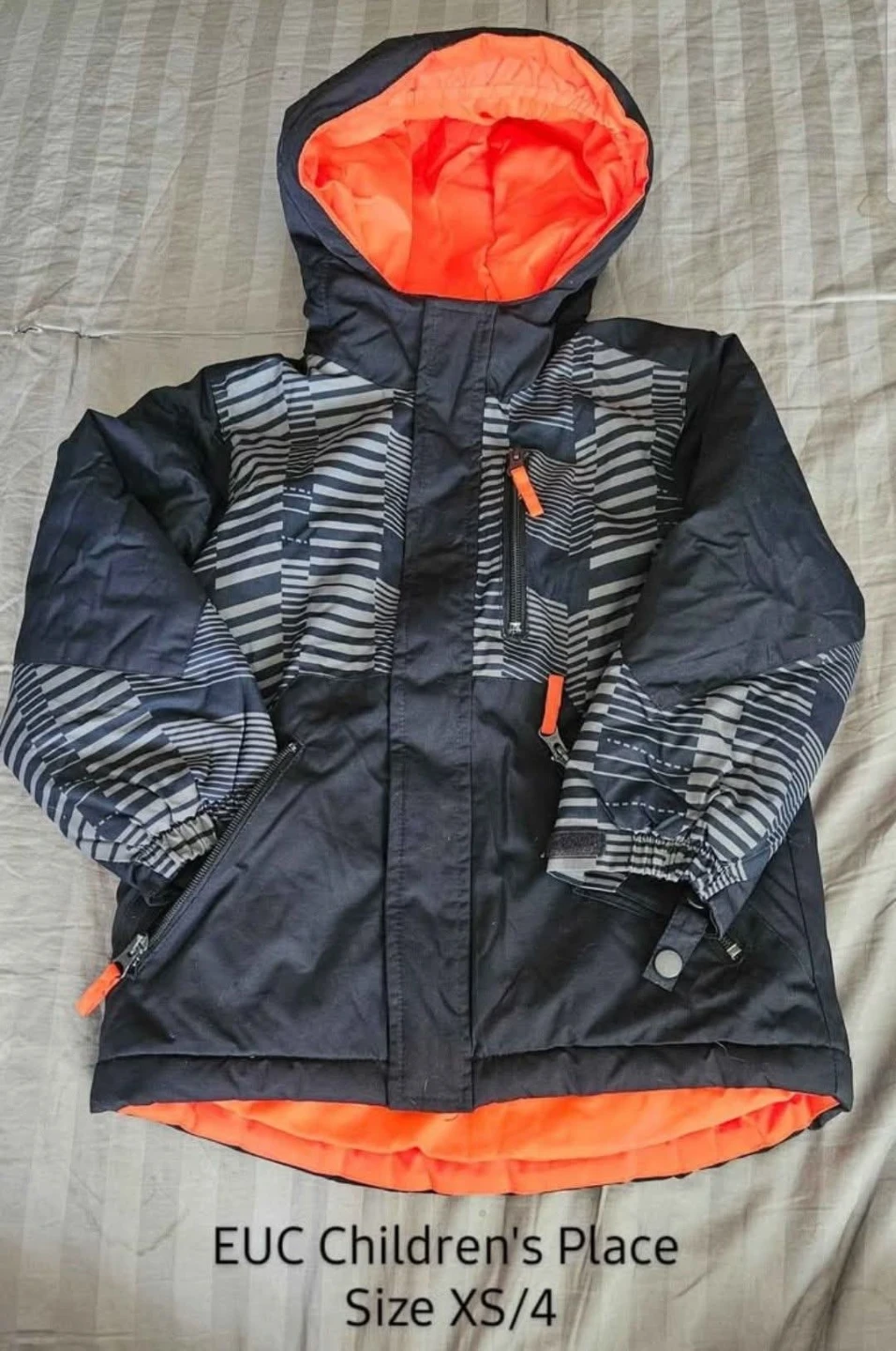 Boys Children's Place Winter Jacket Size 4