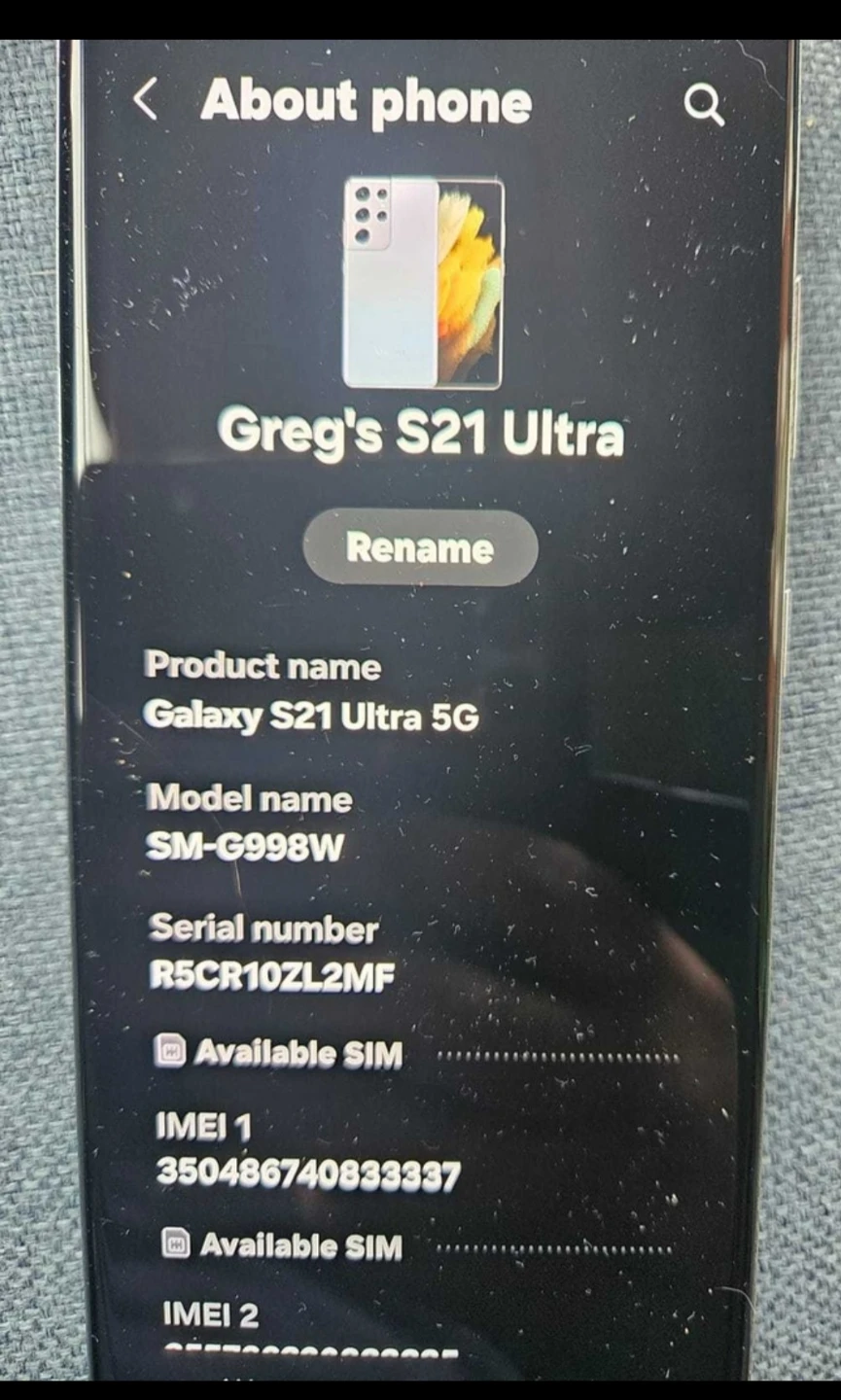 Samsung Galaxy S21 Ultra 5G 128GB - photo 3