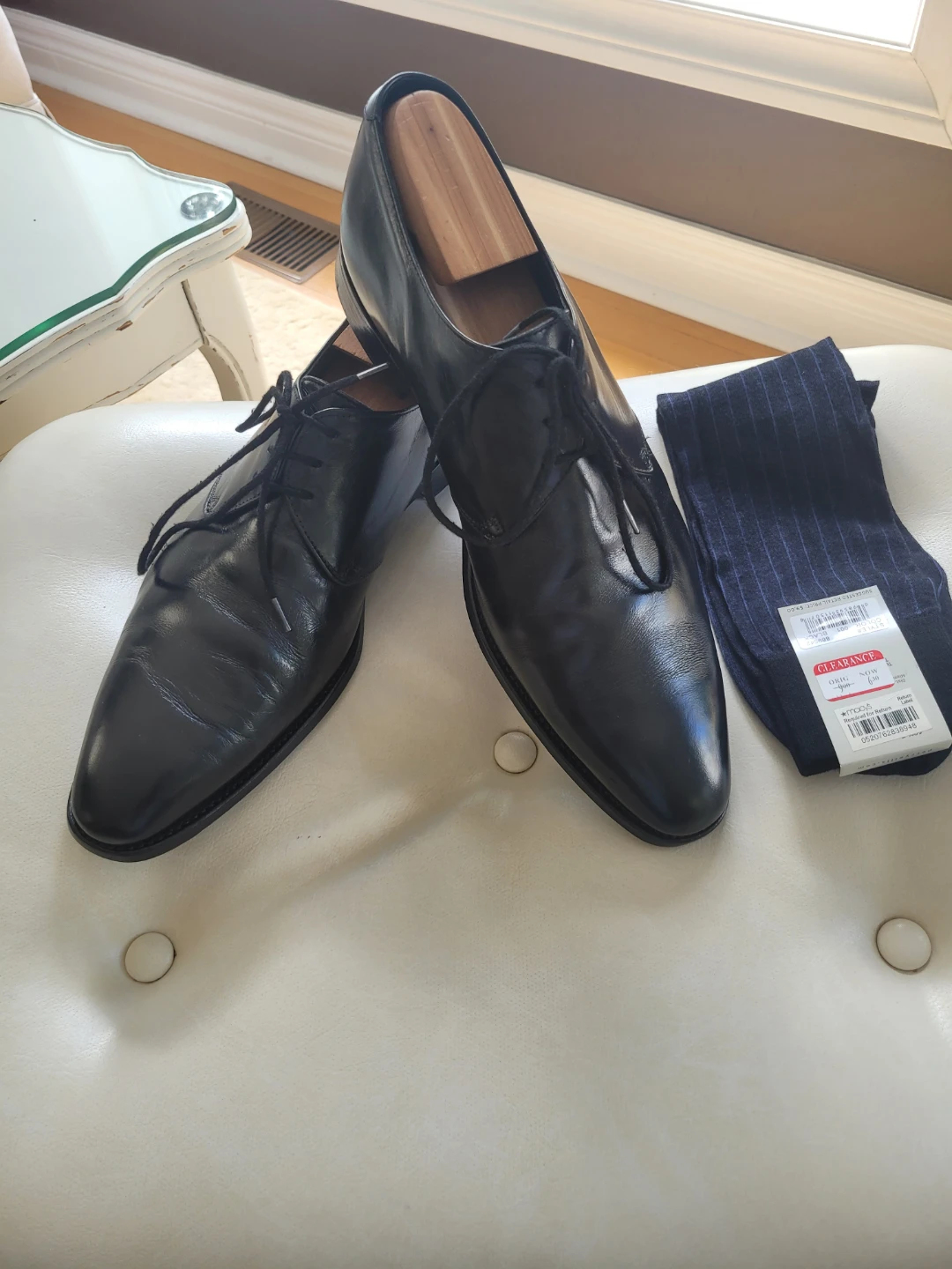 Tim Little Black Oxford Shoes