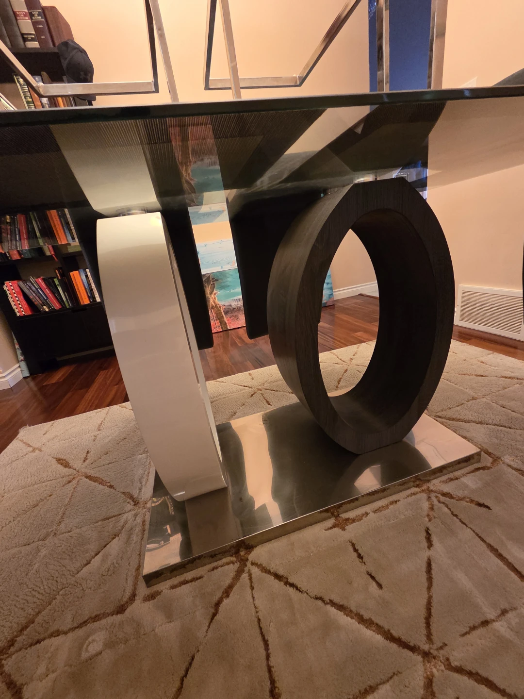 Modern Glass Dining Table Set - photo 3