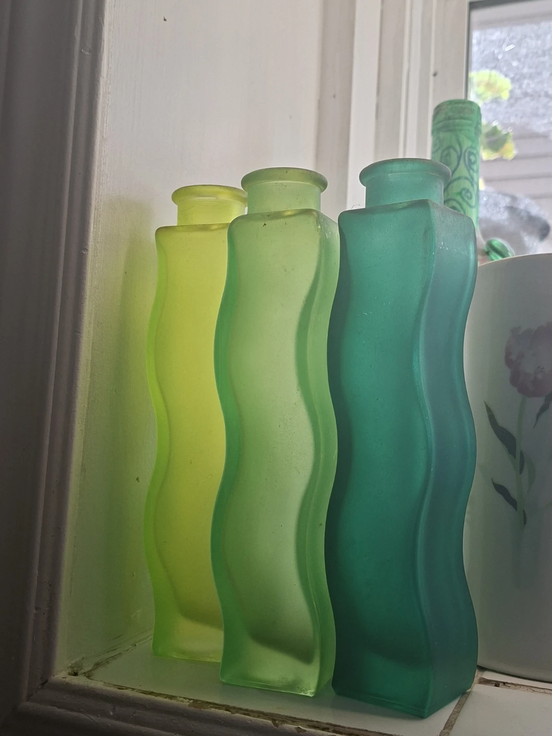 Decorative glass vases - photo 3