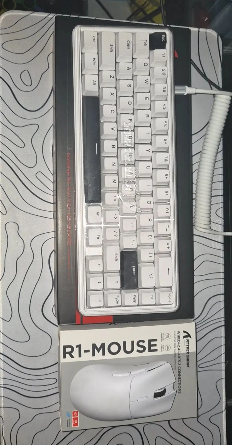 Attack Shark X65 HE Keyboard and R1 Mouse Bundle