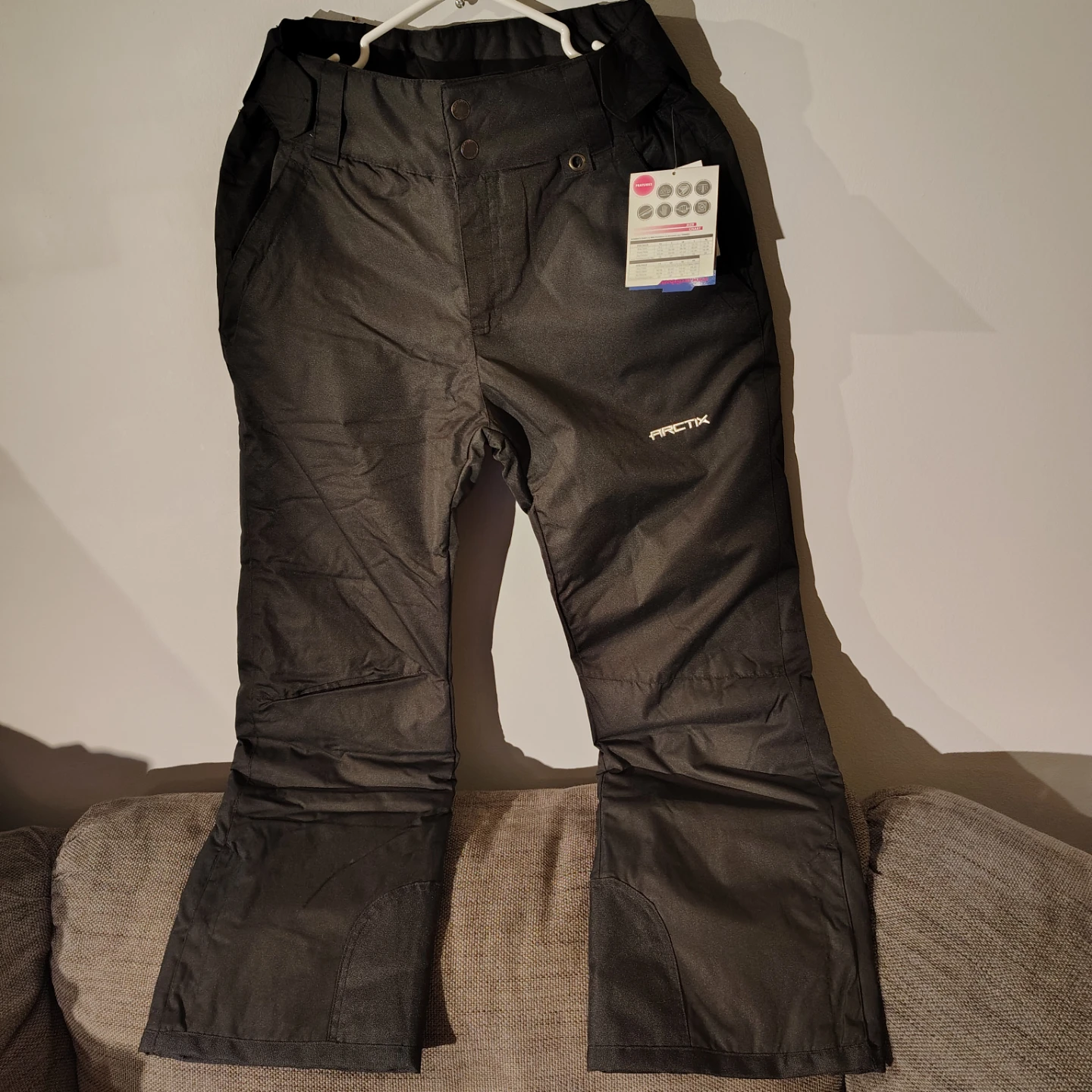 Arctix Women's Snow Pants, Medium, Black