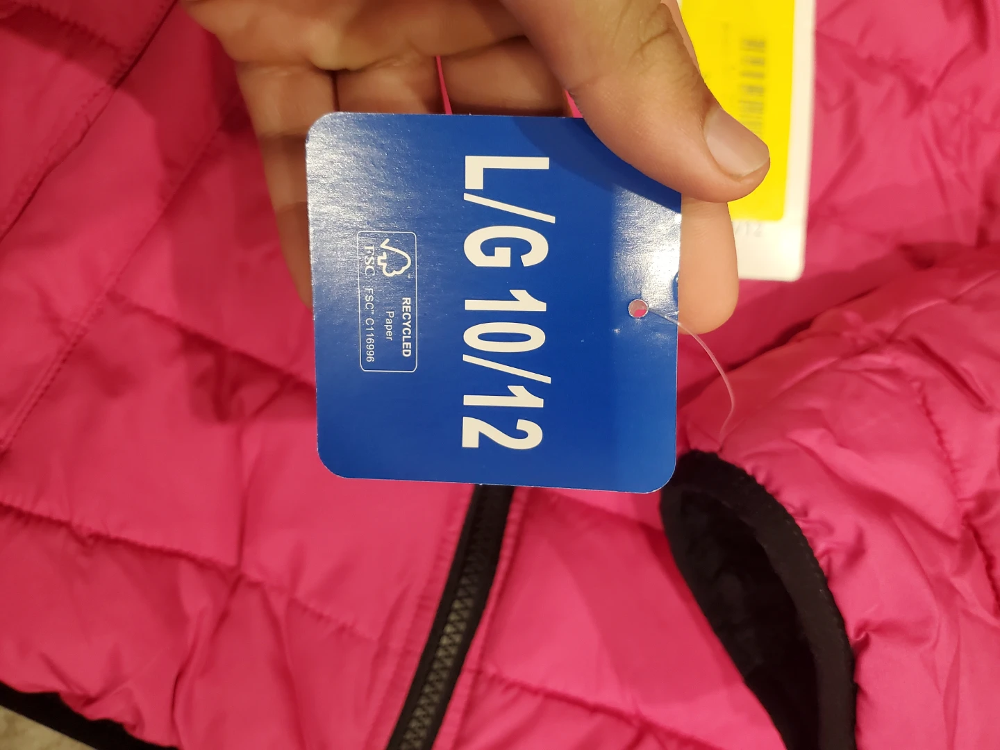 New Spyder Girls Jacket Hot Pink L/G 10/12 - photo 3