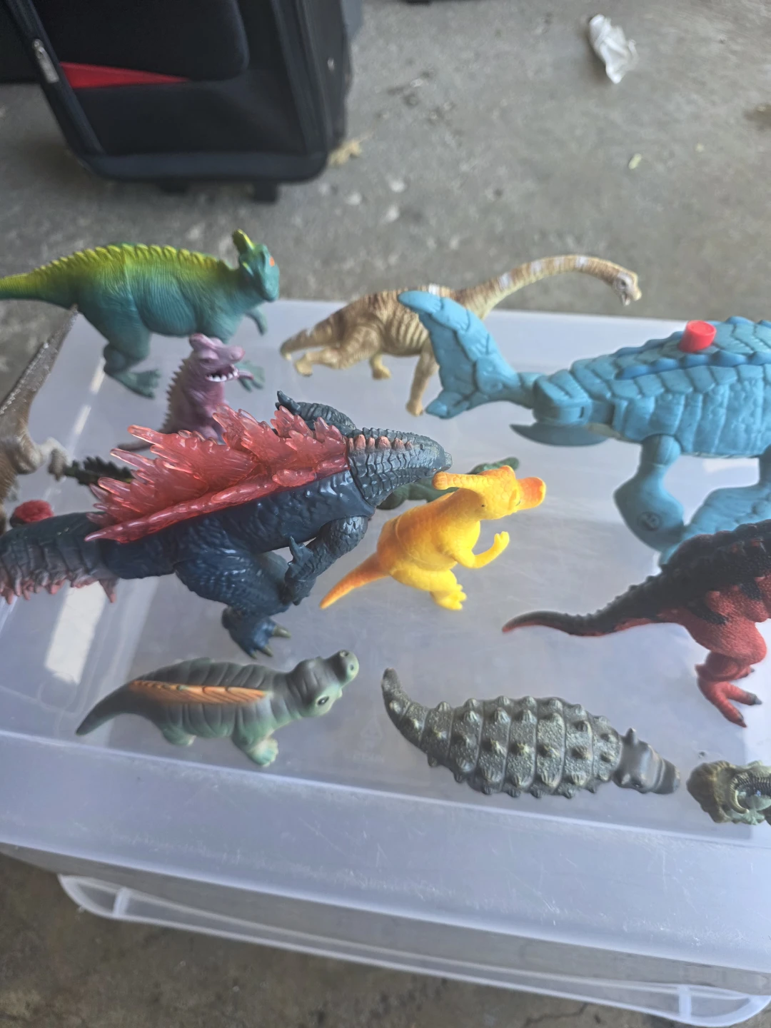 Assorted Dinosaur Toy Figures Set