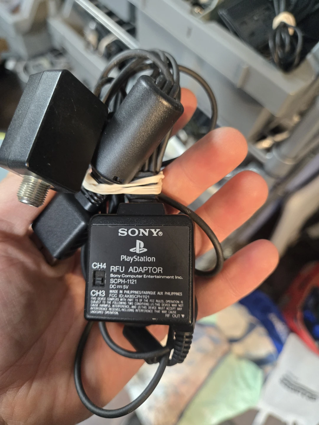 Sony PlayStation RFU Adaptor SCPH-1121