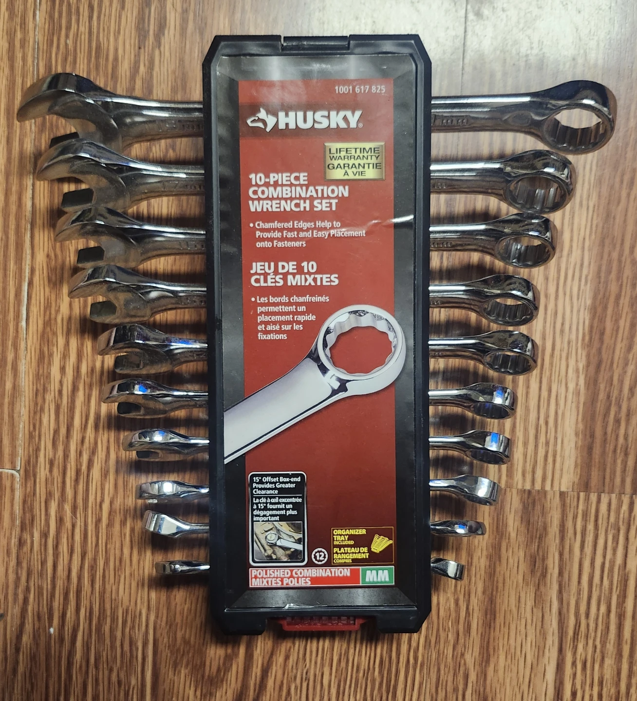 Husky 10-Piece Combination Wrench Set