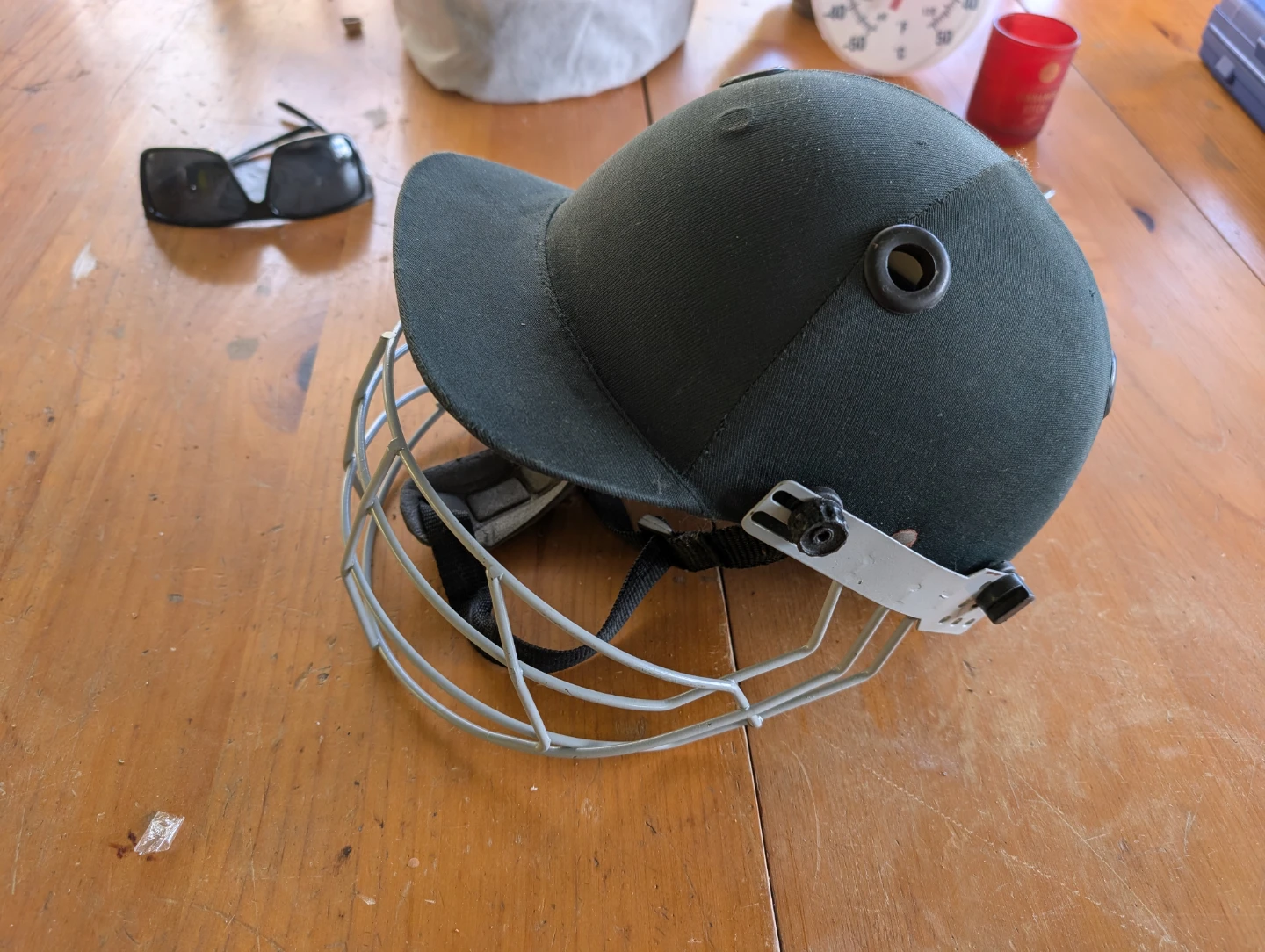 Black Ash Cricket Helmet