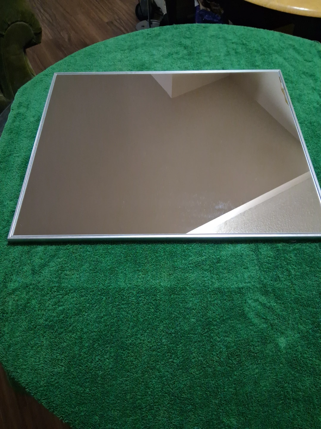 Silver Framed Wall Mirror - photo 2
