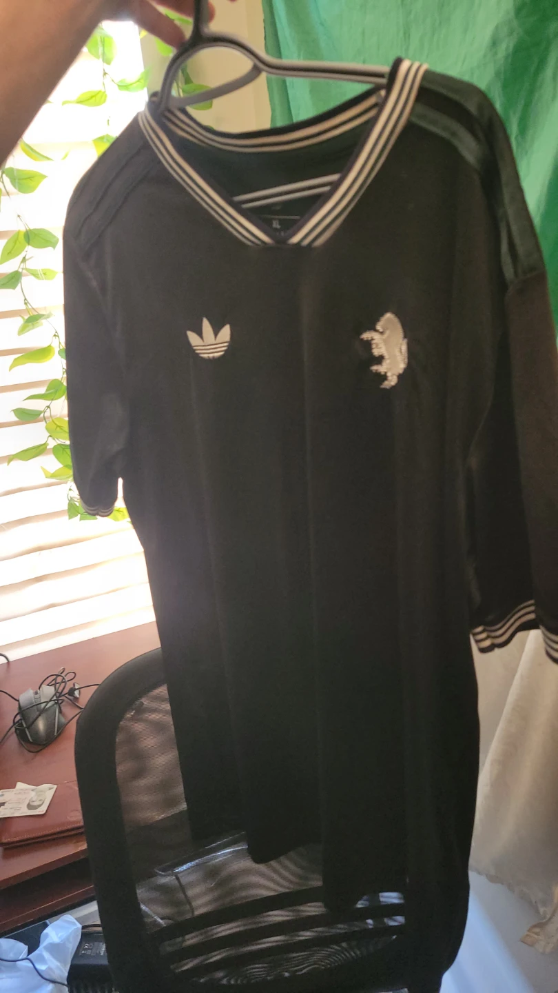 Adidas juv Black Soccer-Style Jersey - photo 4
