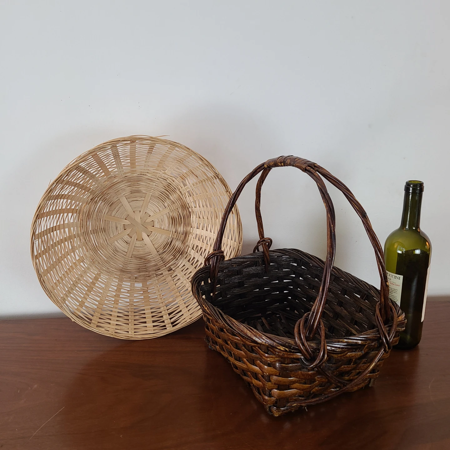 Set of Two Woven Baskets $5 for both! - photo 2