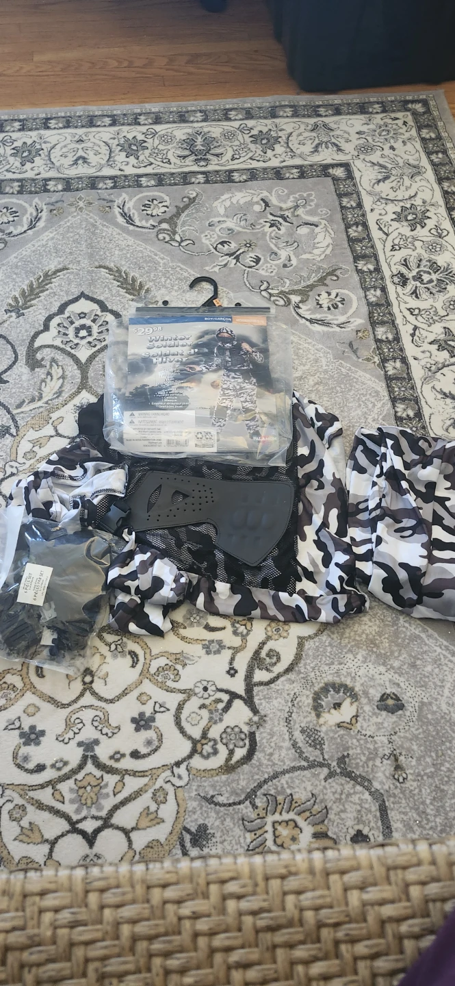 Winter Soldier Boy's Costume, Medium (8-10) - photo 2