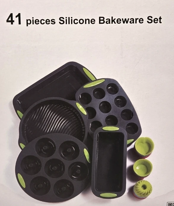 41 Piece Silicone Bakeware Set - photo 2