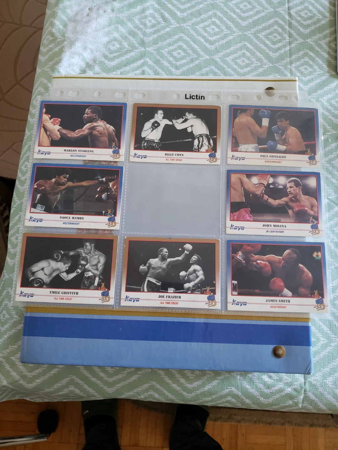 Kayo 1991 Vintage Boxing Trading Cards Collection - photo 2