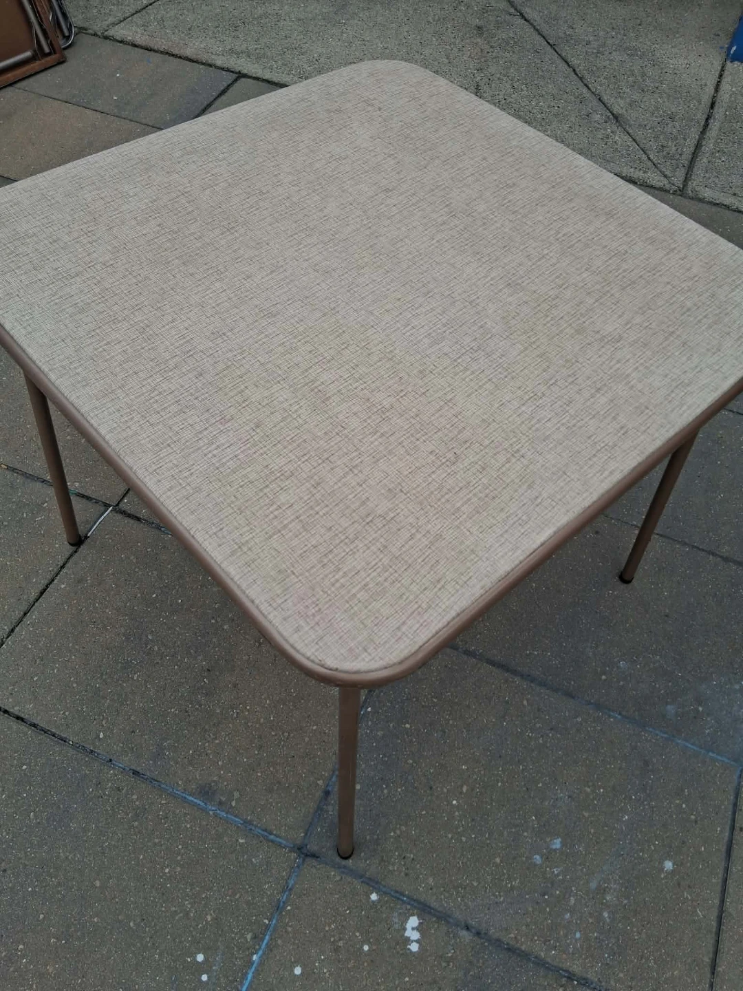 Square Folding Card Table