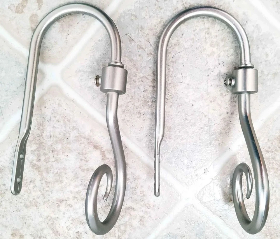 🪟Brushed Nickel Curtain Tiebacks🪟 - photo 2