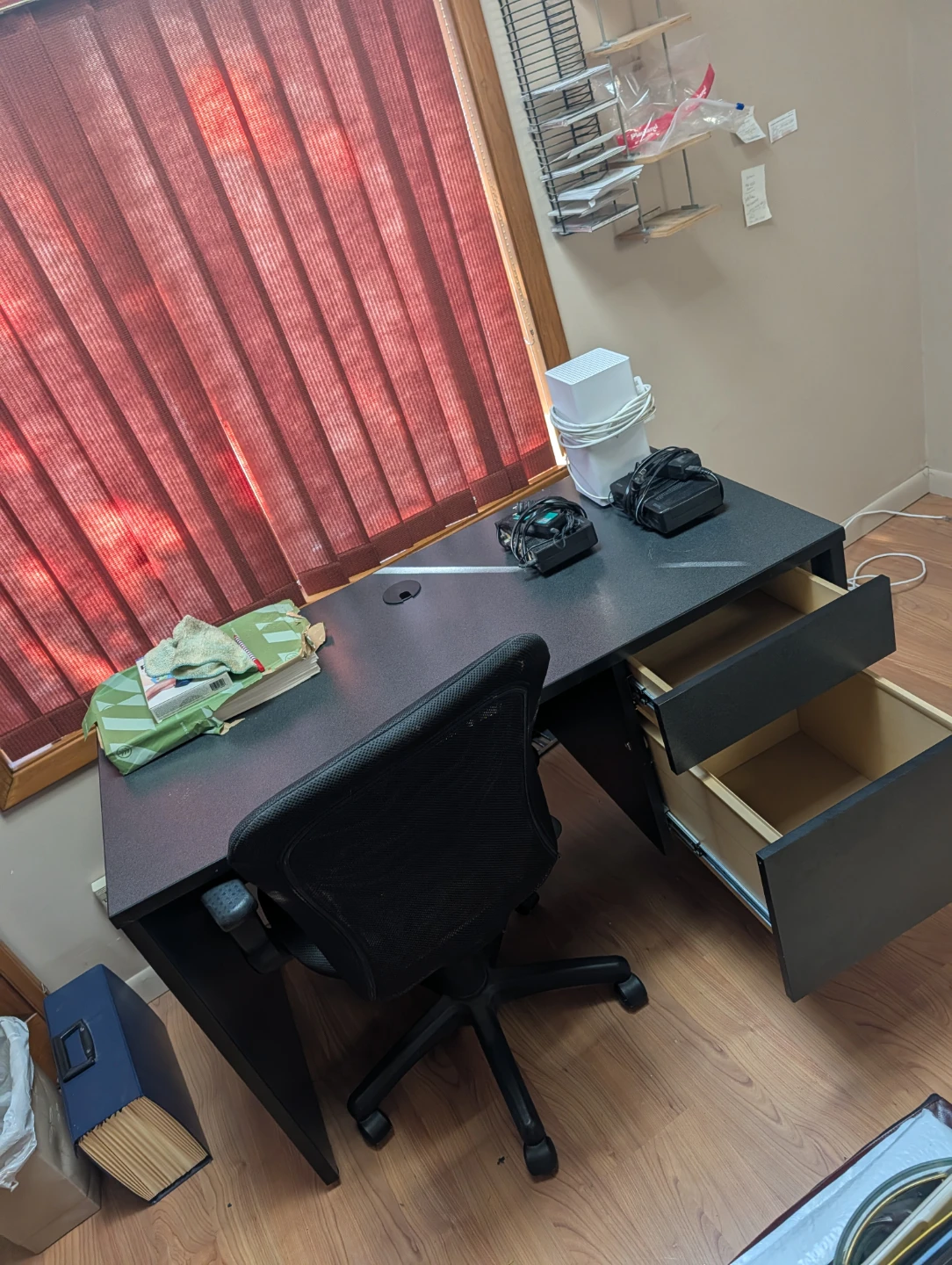 Black Mesh Office Chair/ desk - photo 2