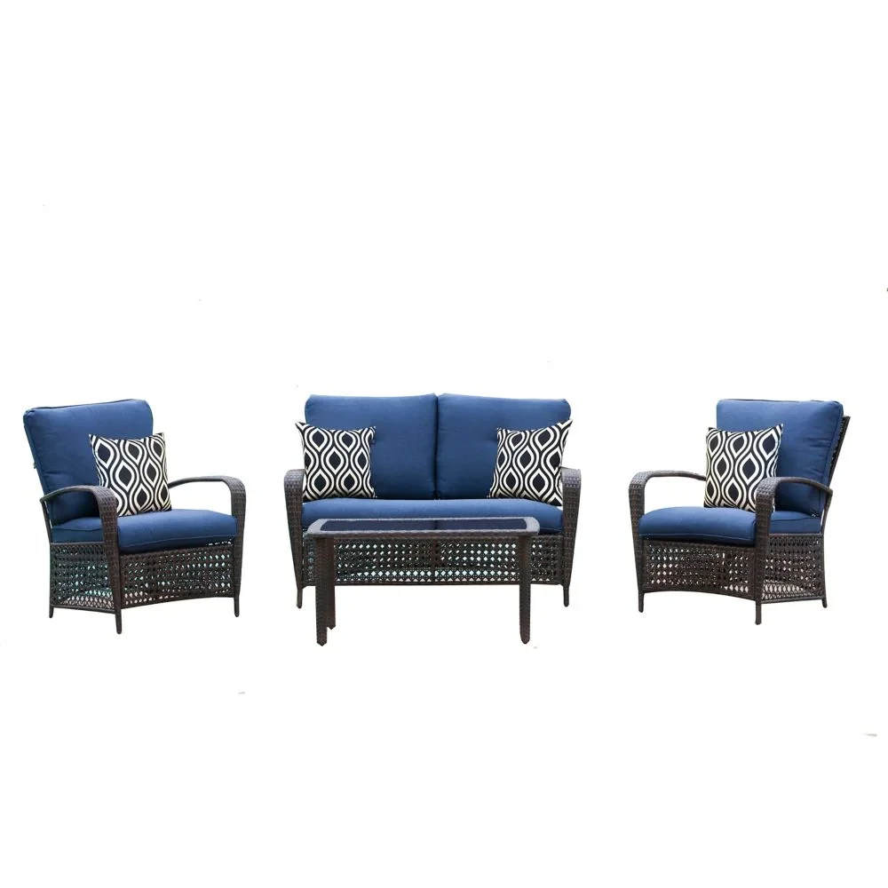 Hampton Bay 4-Piece outdoor chairs
