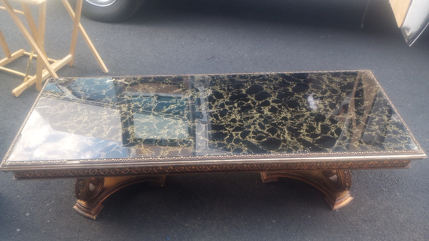 Vintage Ornate Coffee Table
