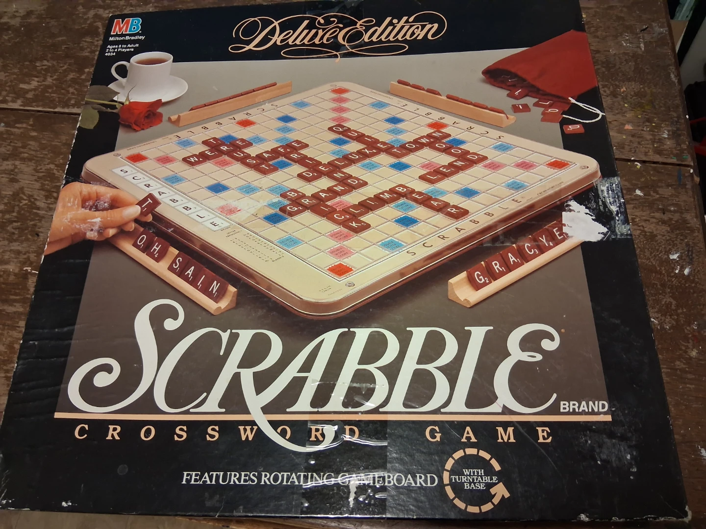 Milton Bradley Scrabble Deluxe Edition