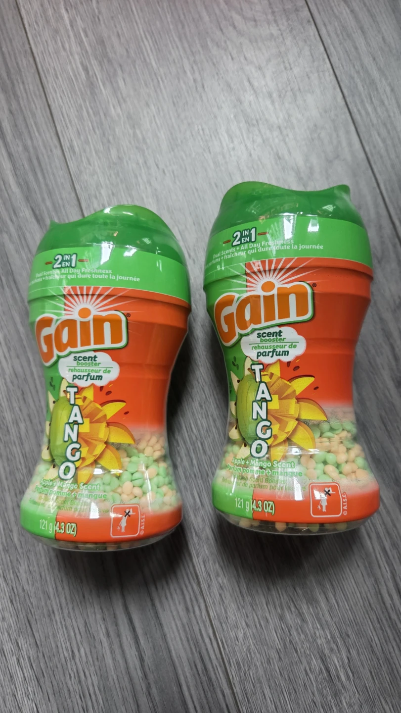 Two Gain Tango Scent Booster Bottles