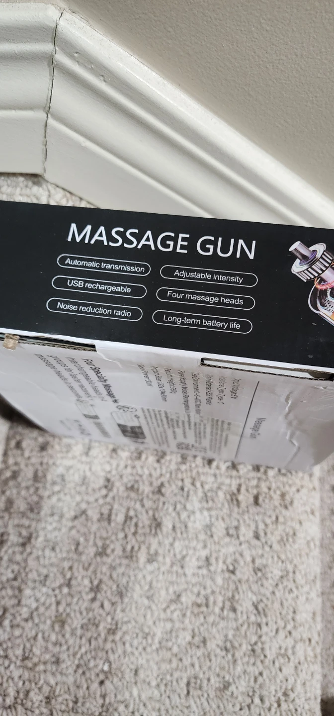Massage Gun with 4 Massage Heads - photo 2