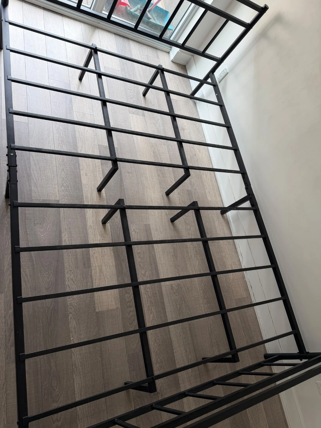 Black Metal Queen Size Bed Frame