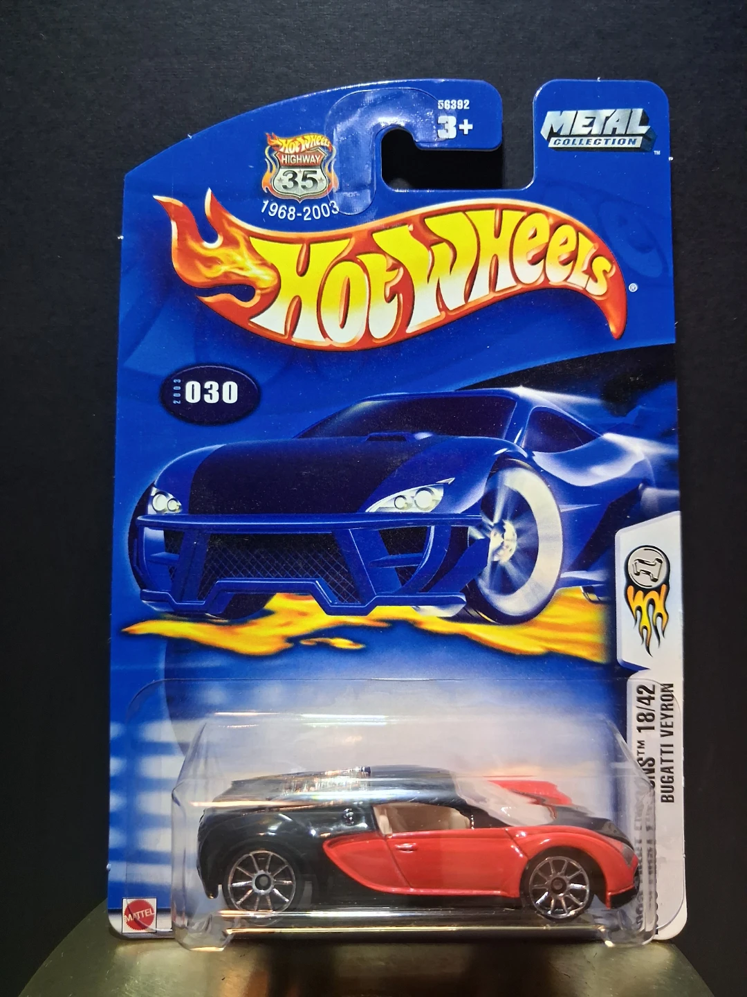 Hot Wheels 2003 First Edition Bugatti Veyron