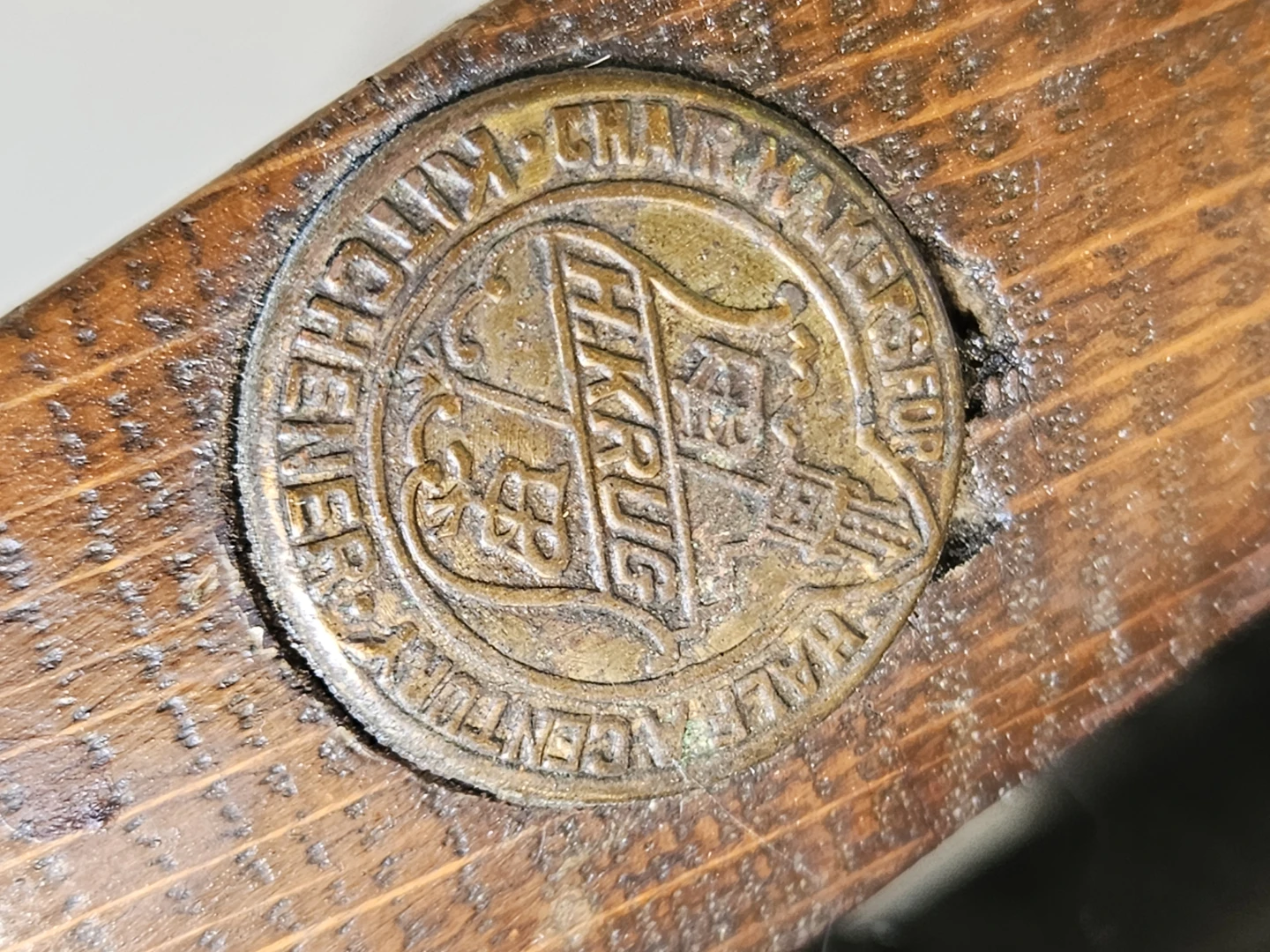 Vintage Krug Oak Office Chair - photo 2