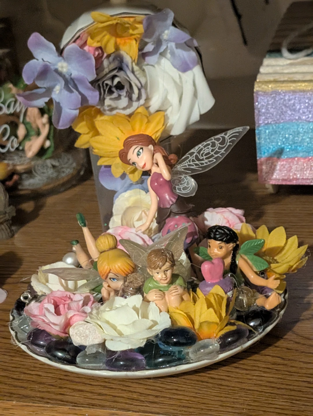 Disney Fairy Floating Teacup Ornament